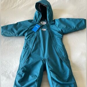 MEC Toaster Bunting Suit - Infant size 12 months. Cirque Blue